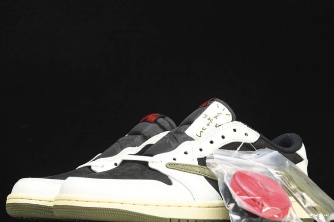 Olive Travis Low OG Scott Retro Jordan 1 SP 0322